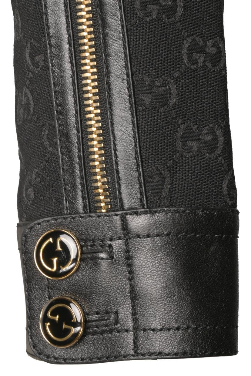 Gucci Size 40 GG Canvas Jacket