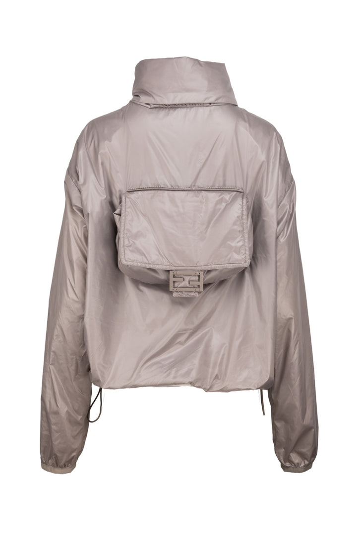 Fendi Size L Packable Hooded Windbreaker