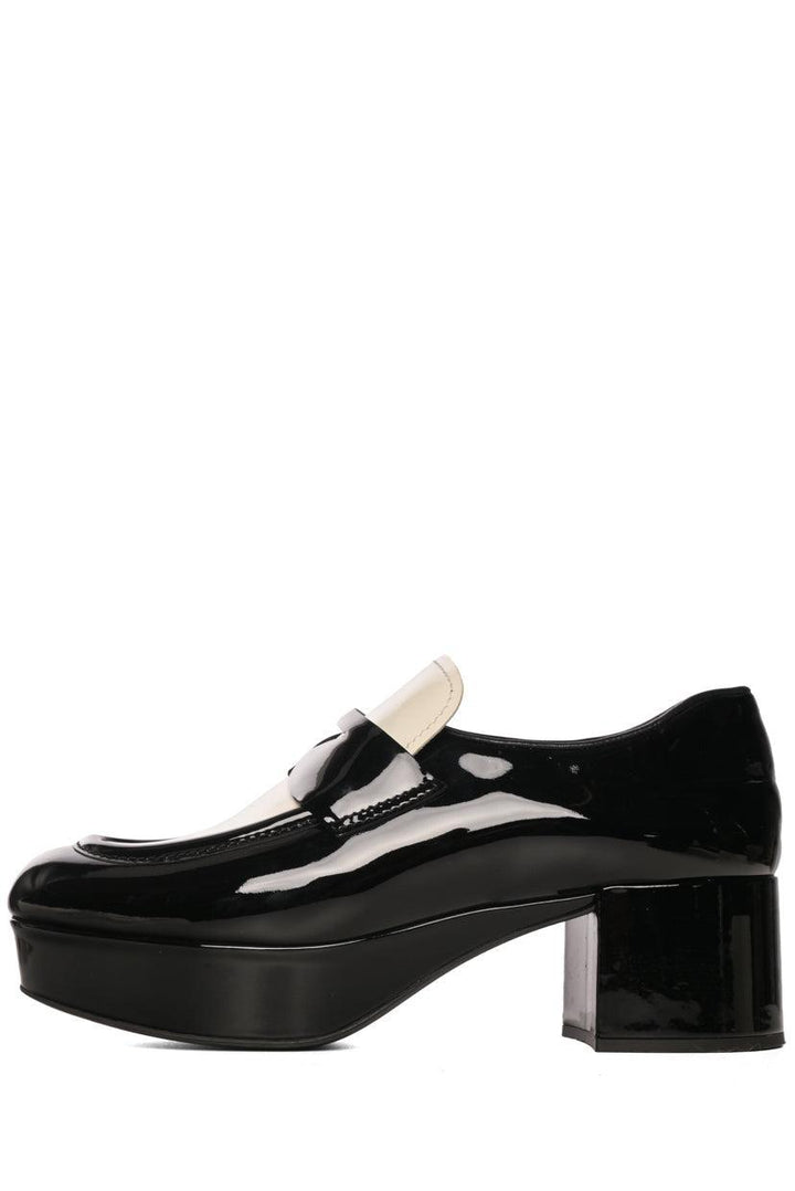 Miu Miu Size 38.5 Platform Loafers