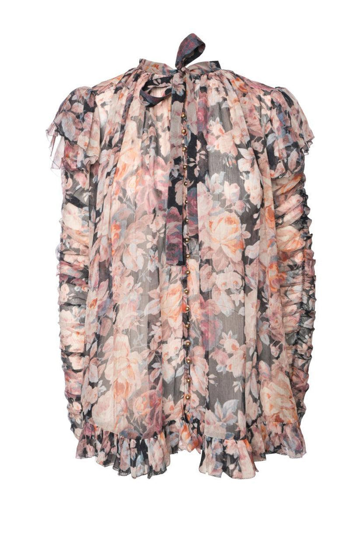 Zimmermann Size 1 Tempest Frolic Blouse