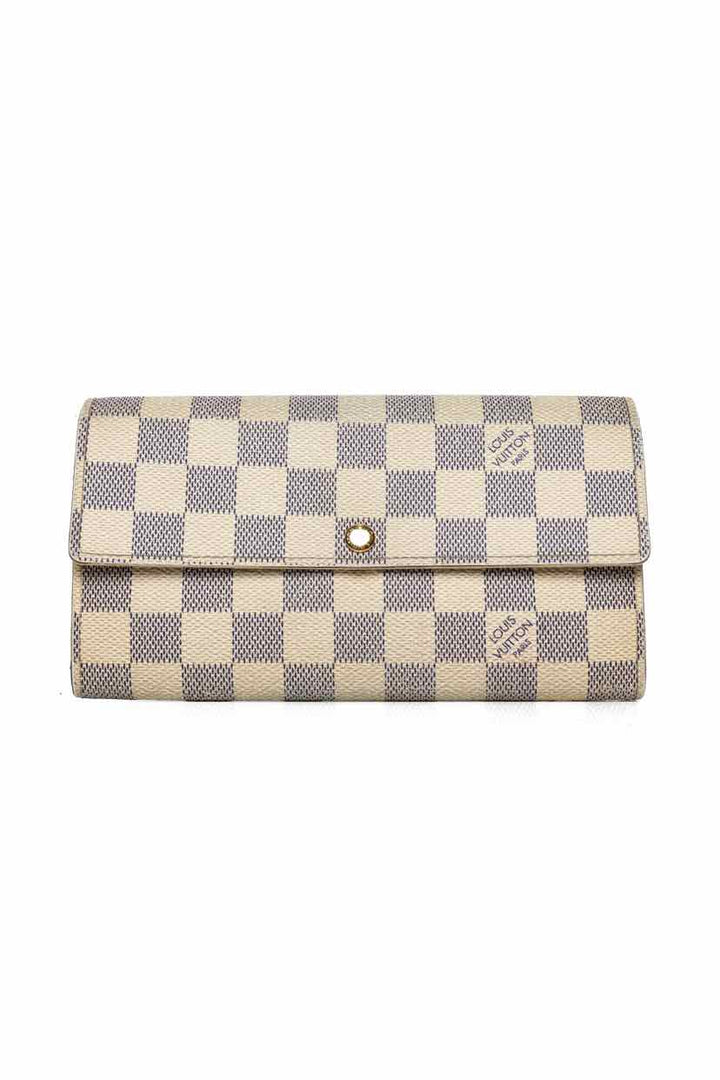 Louis Vuitton 2011 Damier Azur Sarah Wallet