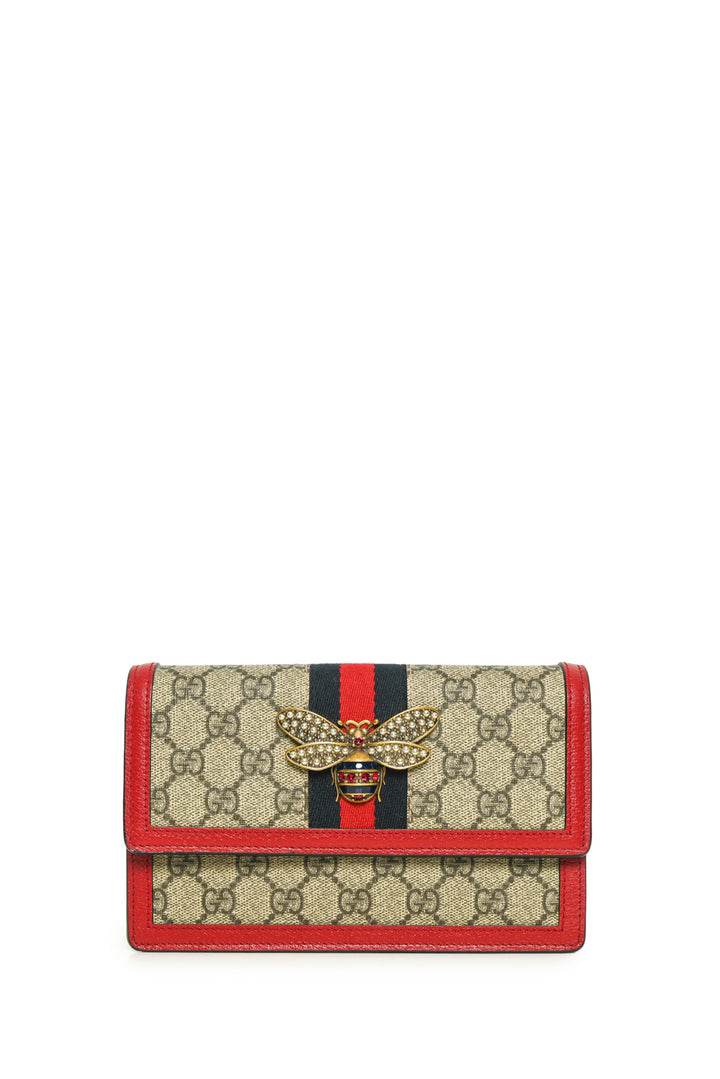 Gucci Queen Margaret Wallet On Chain Crossbody