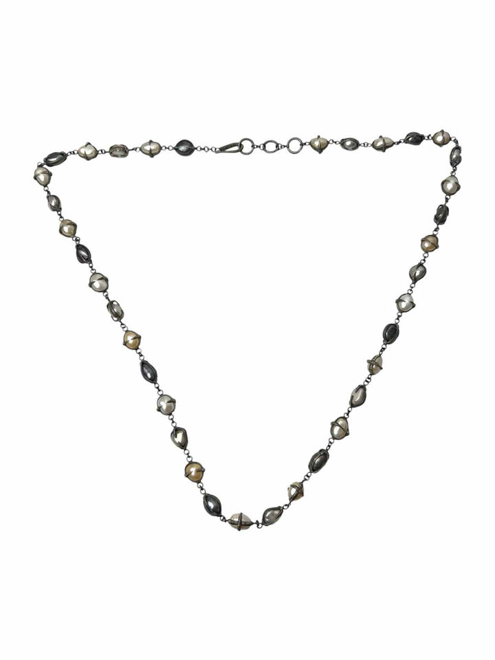 Balaam 925 Pearl Spike Necklace