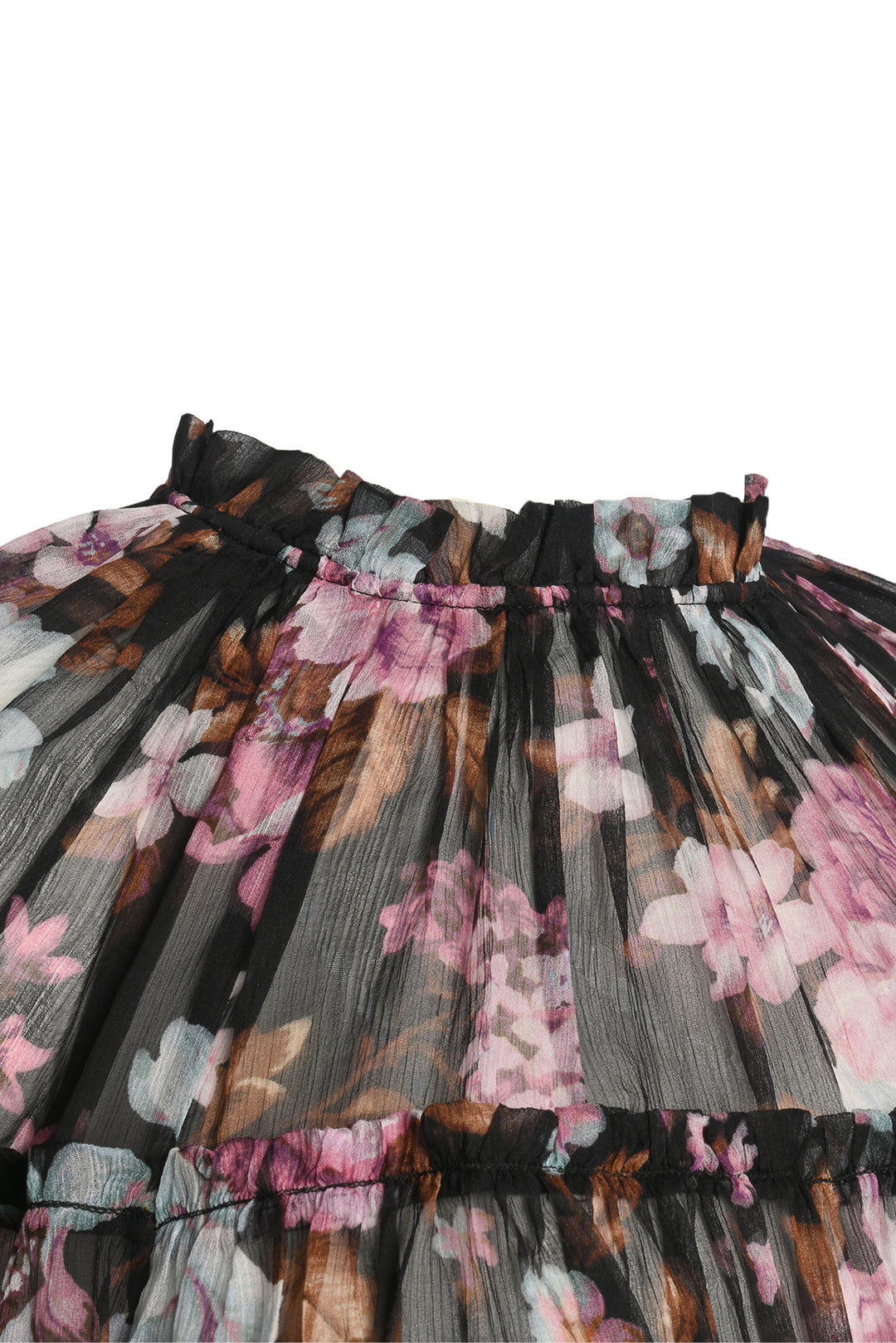 Zimmermann Size 3 Floral Silk Long Sleeve Tops