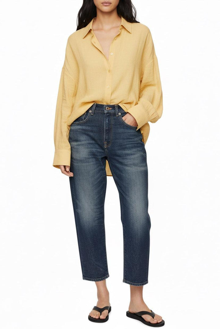 R13 Size 23 Cropped Fade Jeans