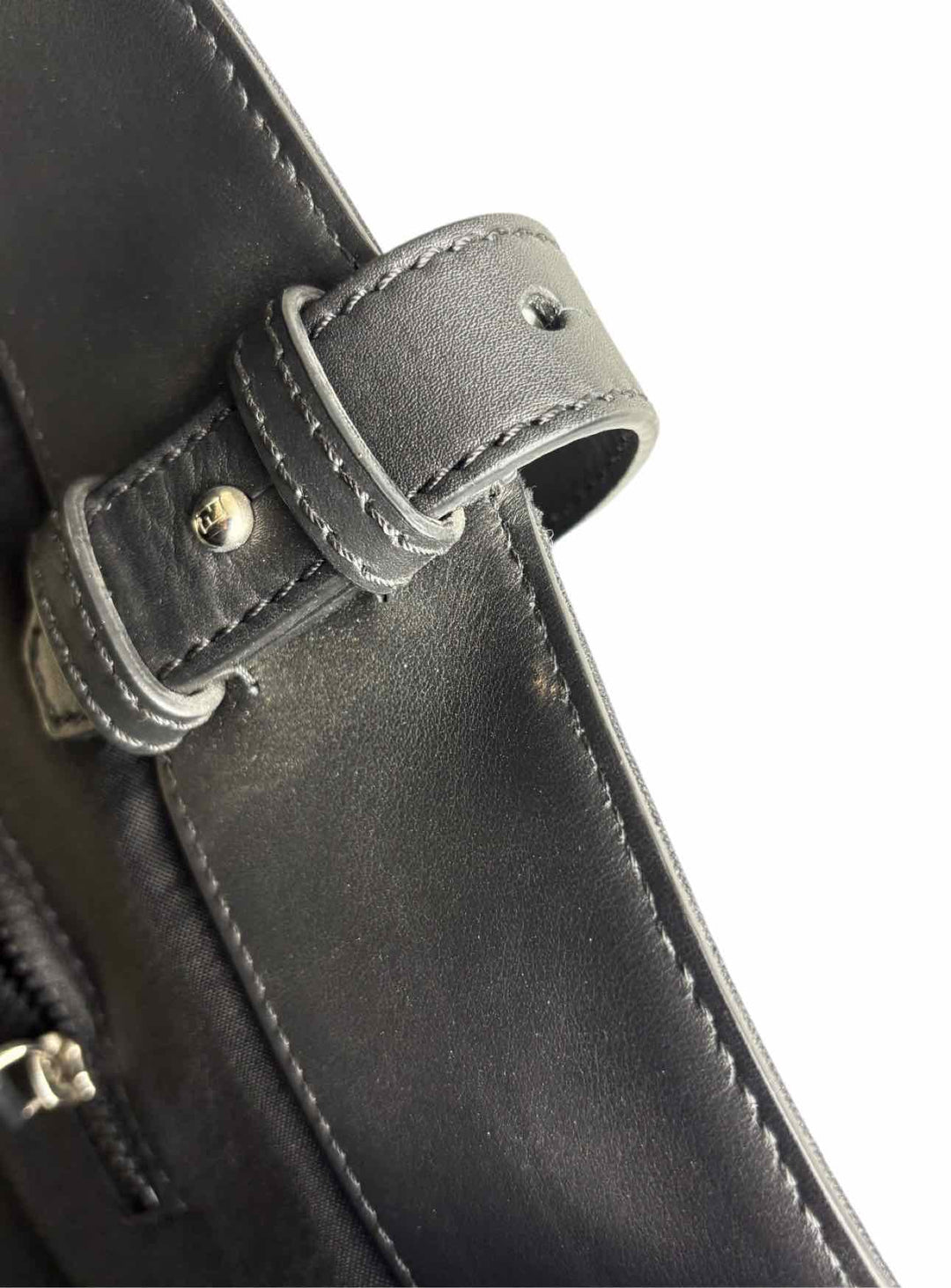 Fendi Circle Logo Canvas Tote
