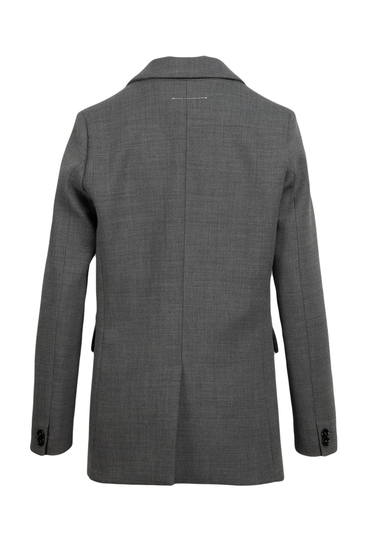 MM6 Martin Margiela Size 44 Single Breasted Wool Blend Blazer