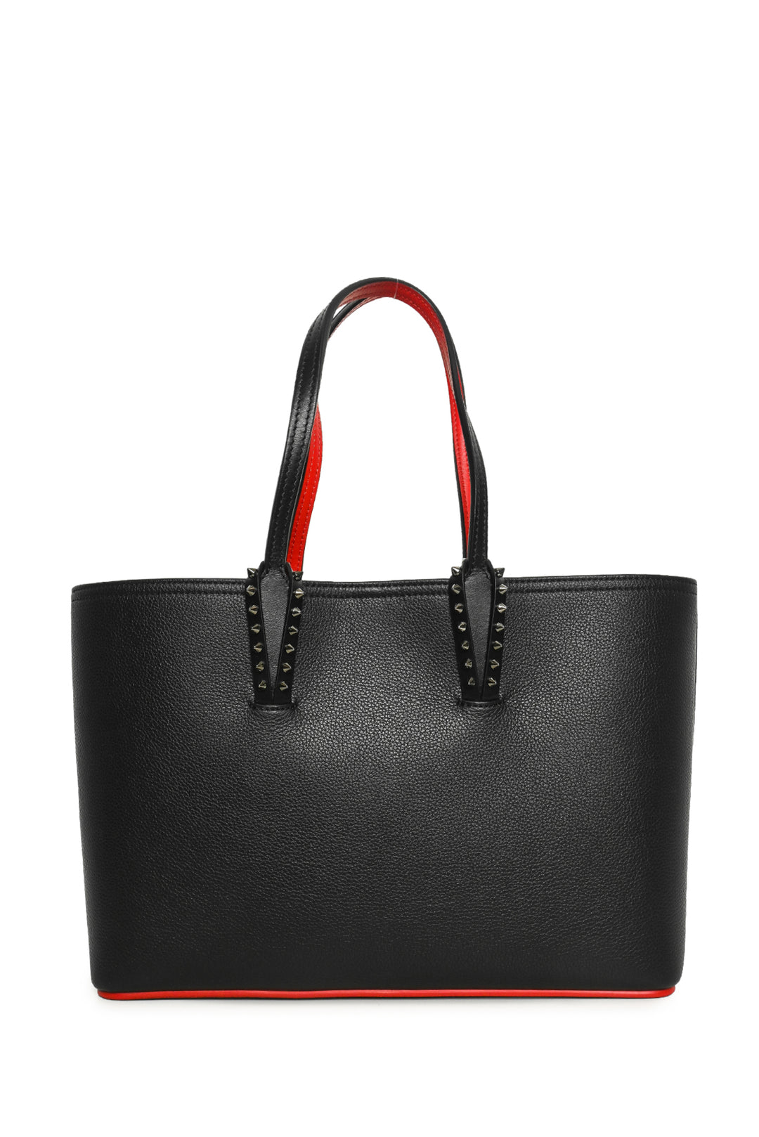 Christian Louboutin Cabata Spike Leather Tote