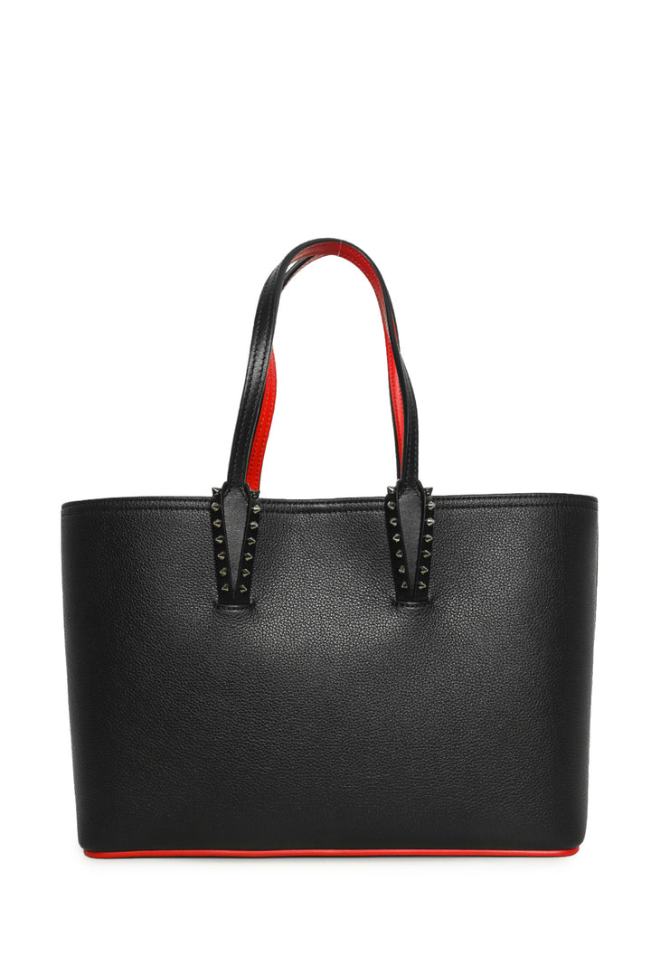 Christian Louboutin Cabata Spike Leather Tote
