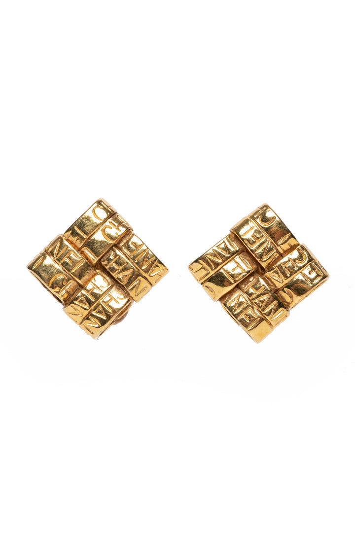 Chanel Vintage 1996 Clip on Earrings