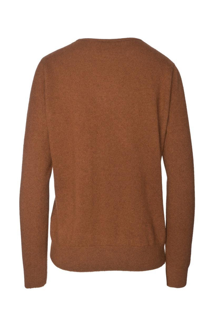 Black Goat Size M Cashmere Crewneck Sweater