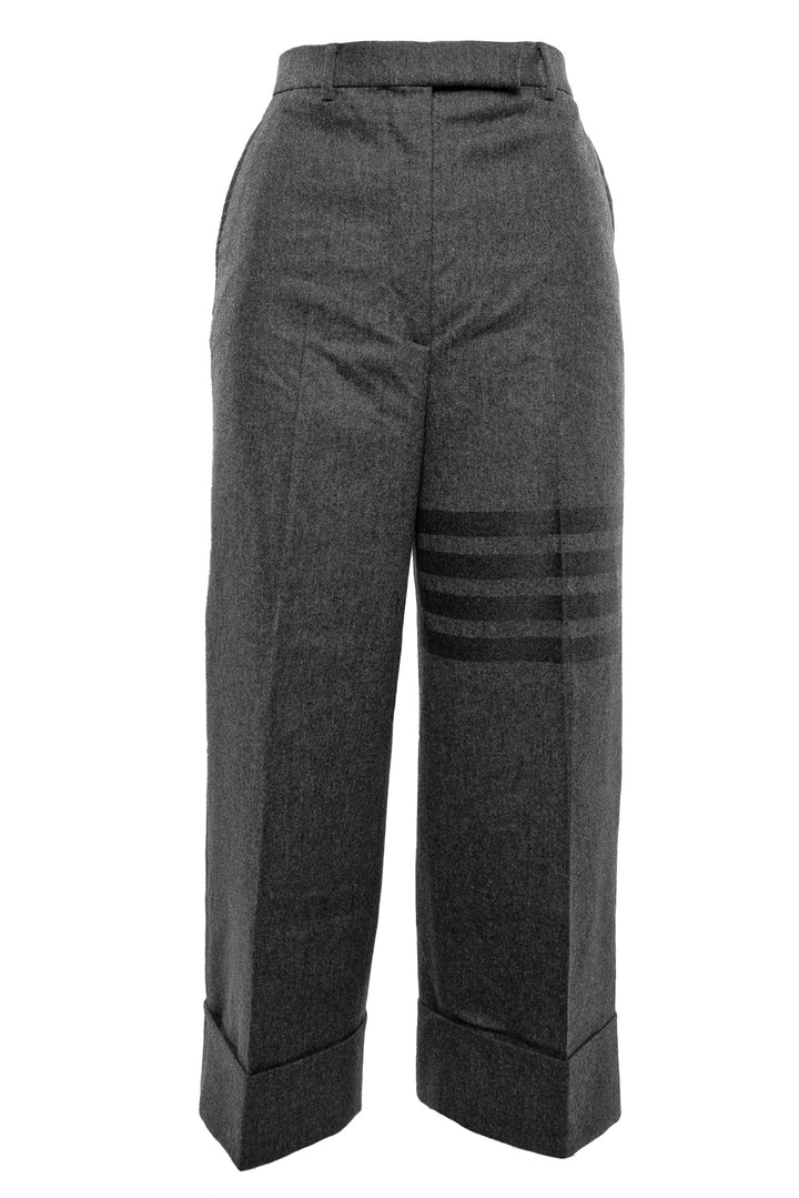 Thom Browne Size 40 4 Bar Wool Pants