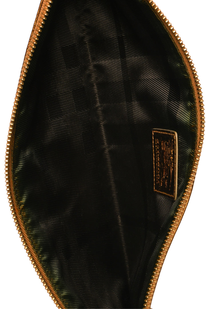 Burberry Vintage Sparkle Check Clutch