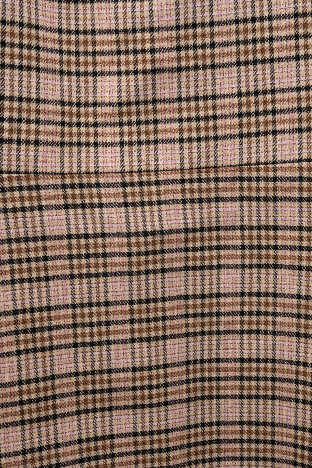 maje Size 38 Plaid Romper