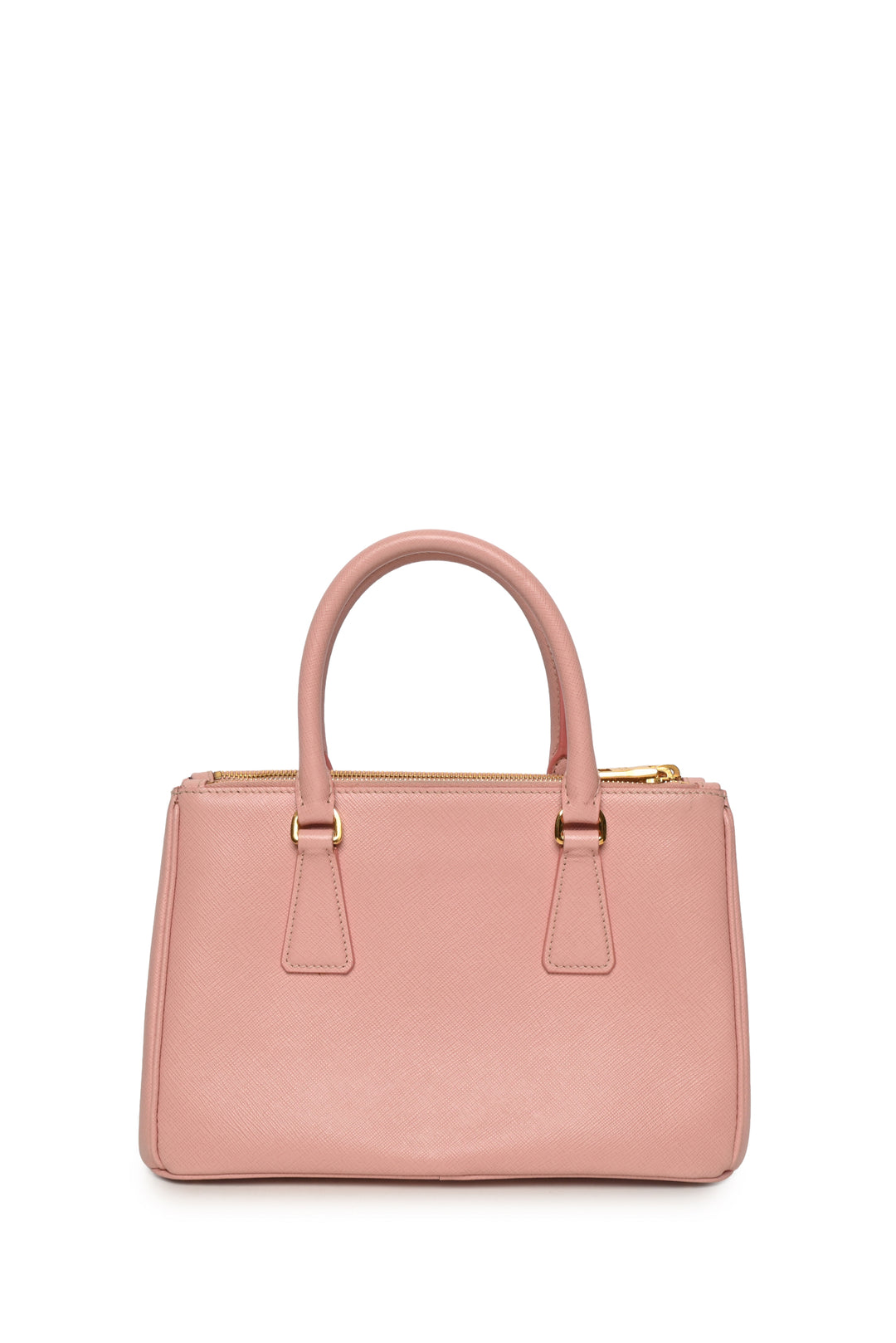 Prada Saffiano Lux Small Double Zip Galleria Tote