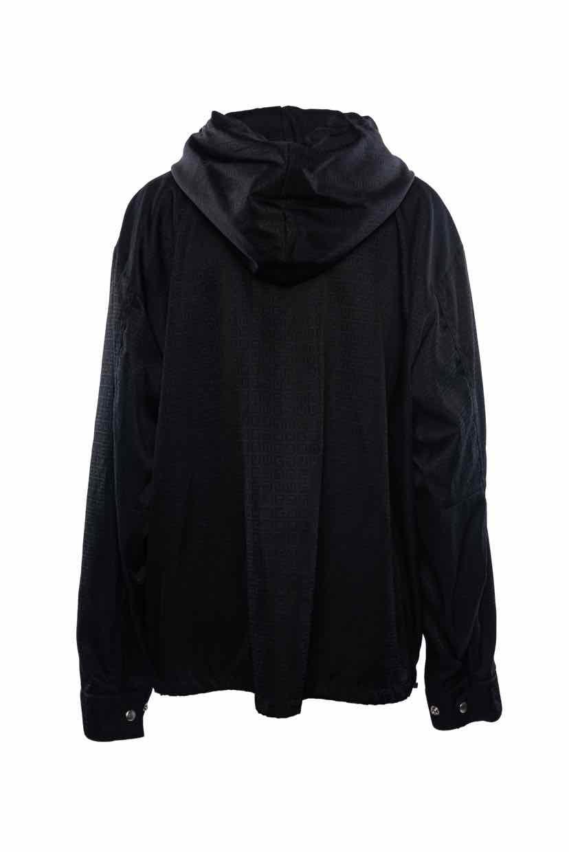 Givenchy Size 50 Men's 4G Monogram Hooded Jacket