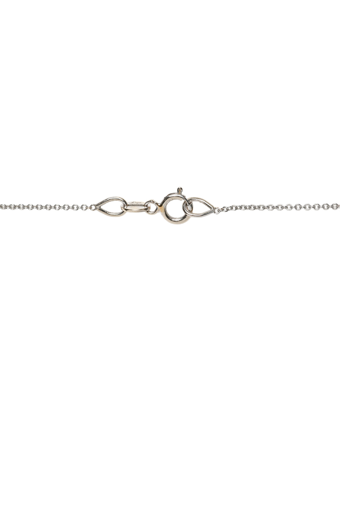 14K White Gold with Diamond Pendant Necklace