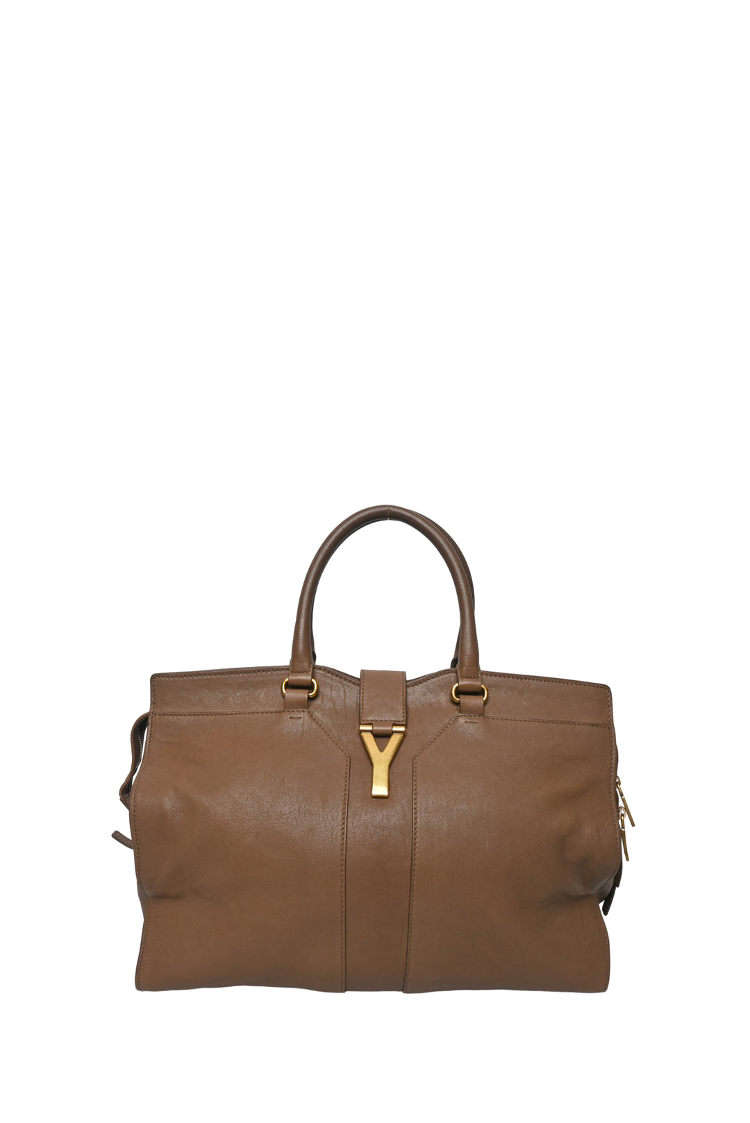 Saint Laurent Leather Cabas Chyc Tote