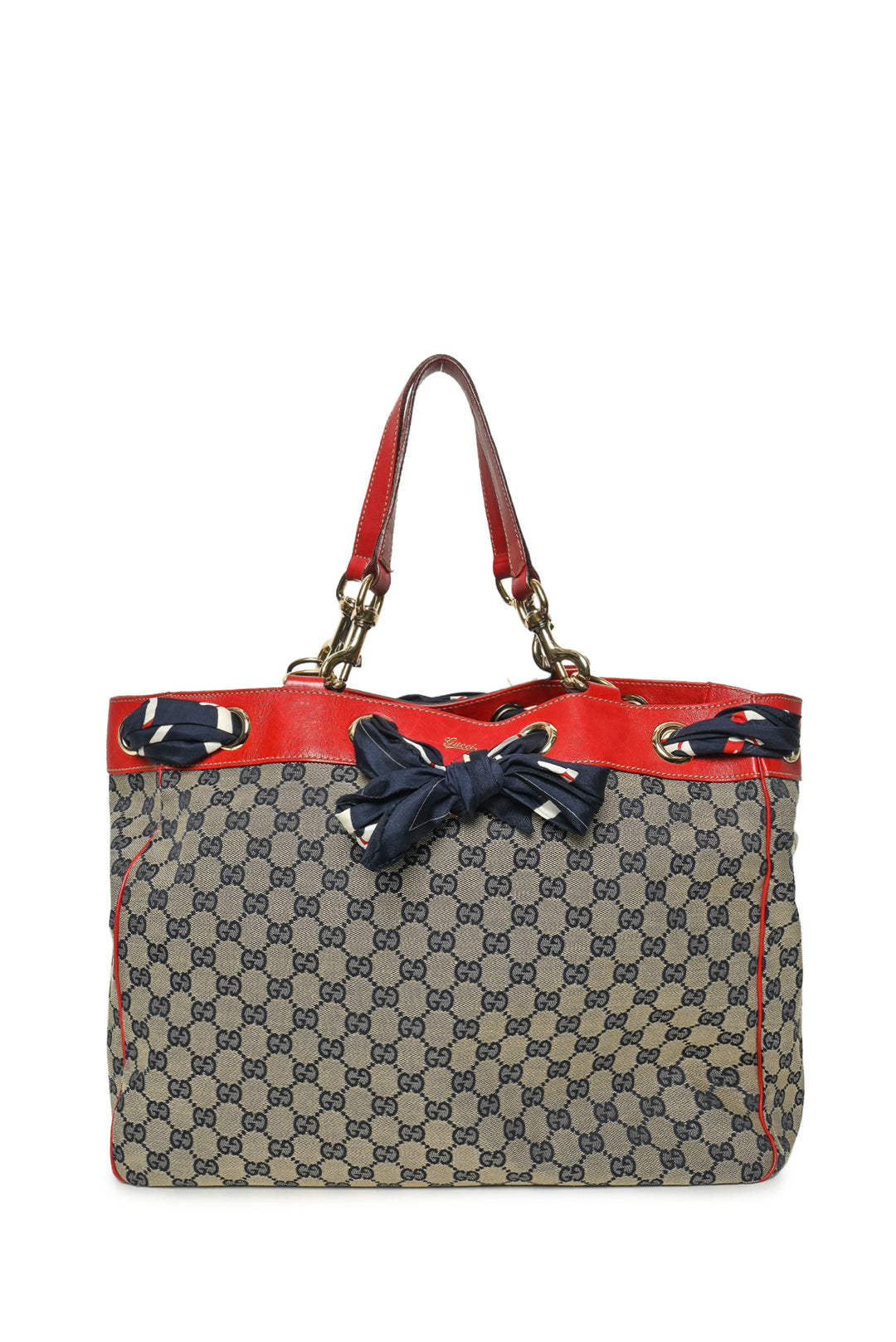 Gucci GG Monogram Canvas Positano Scarf Tote