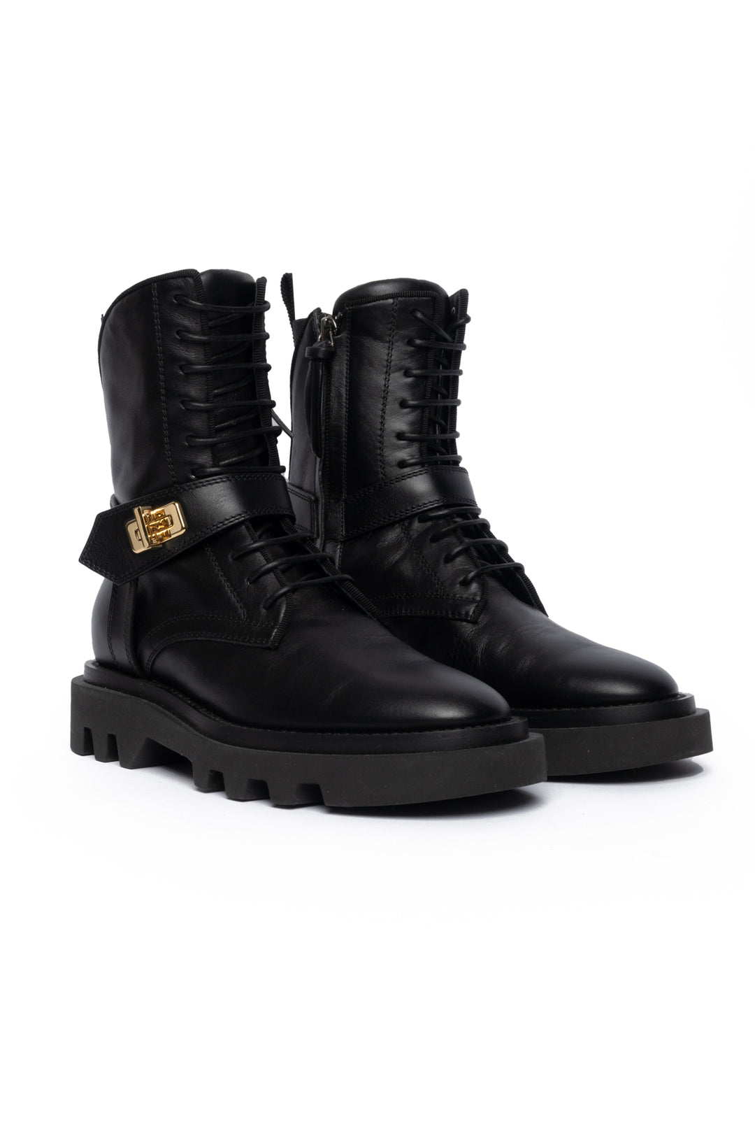 Givenchy Size 35 Eden Combat Ankle Boots