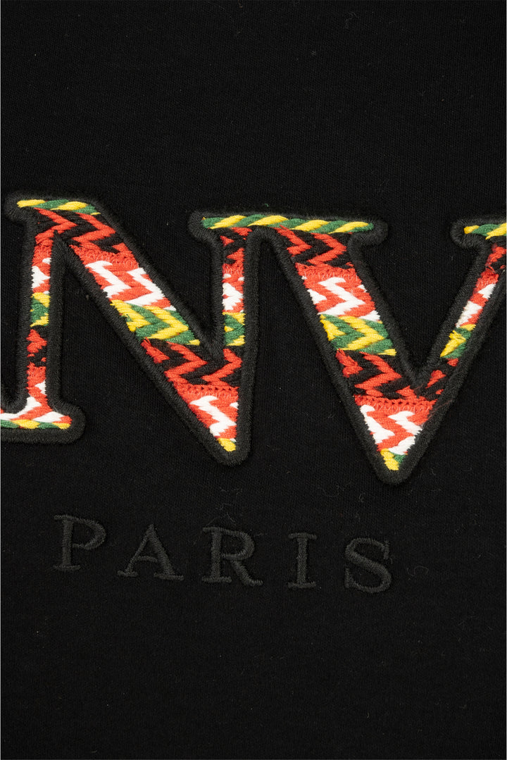 Lanvin Size S Men's Embroidered Curb Logo T-shirt