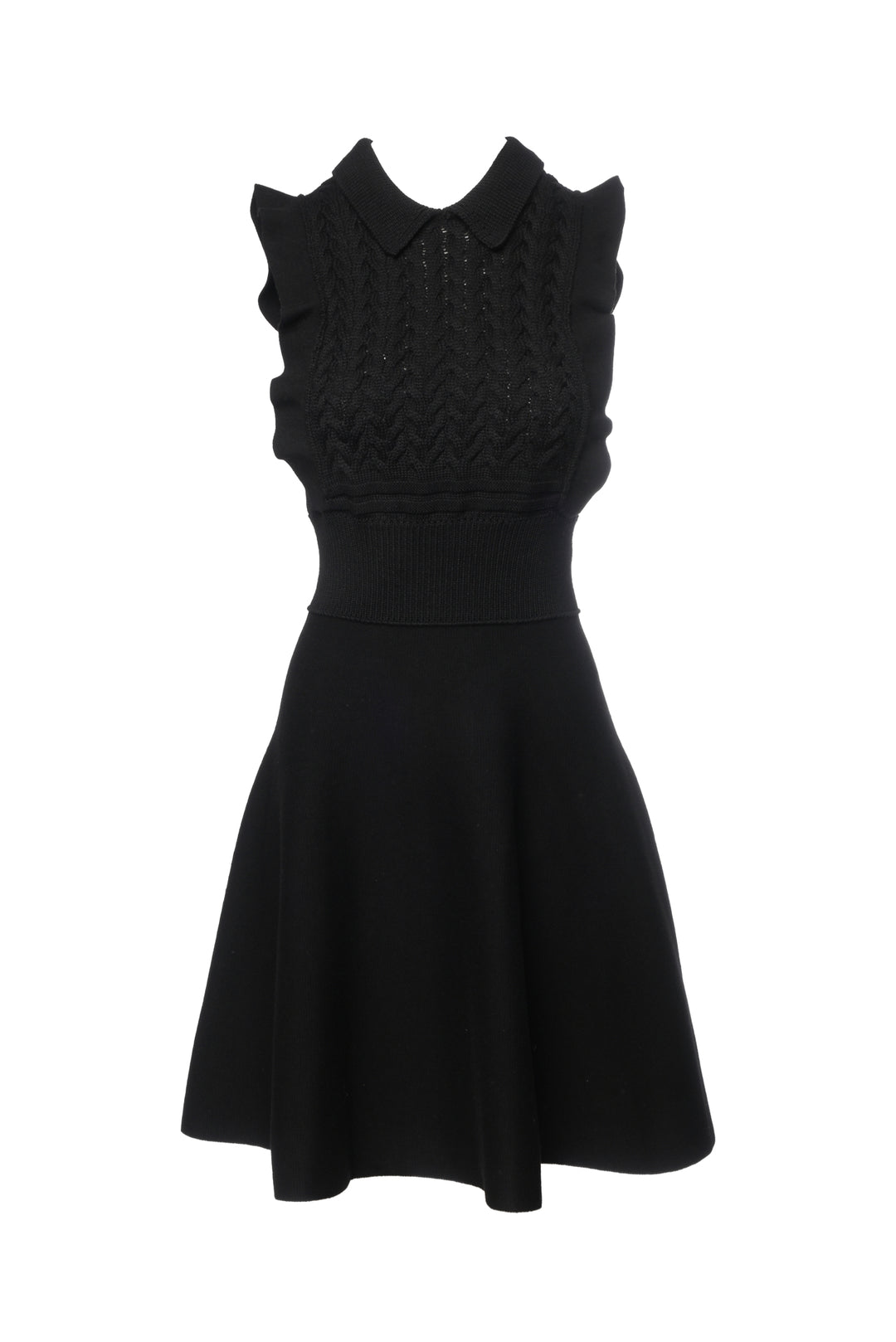Prada Size 40 2016 Knit A-Line Dress
