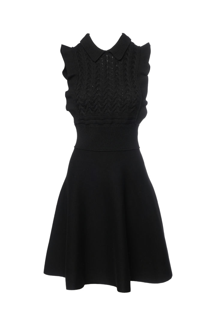 Prada Size 40 2016 Knit A-Line Dress