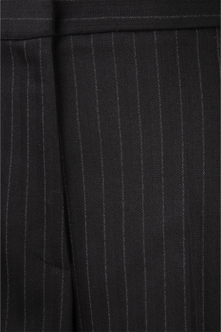 Nili Lotan Size 4 Pinstripe Wool Pants