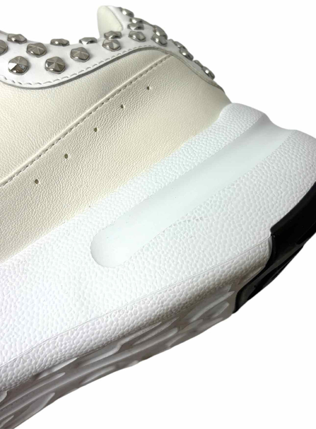Alexander Mcqueen Size 6.5 Studded Leather Sneaker