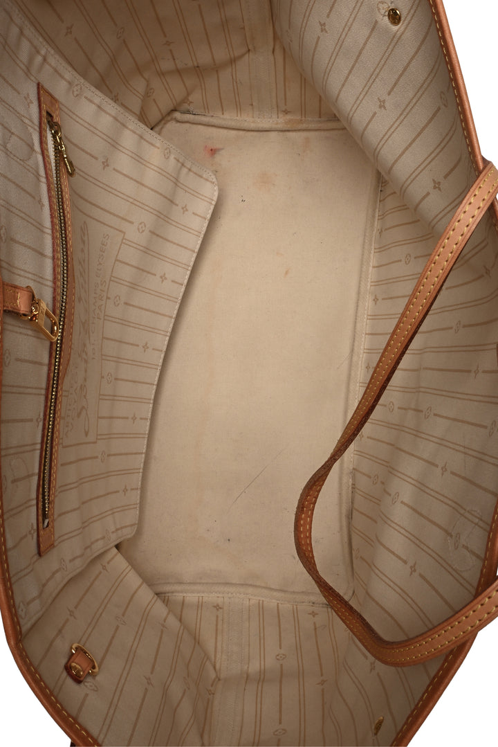 Louis Vuitton 2011 Damier Azur Neverfull GM Tote