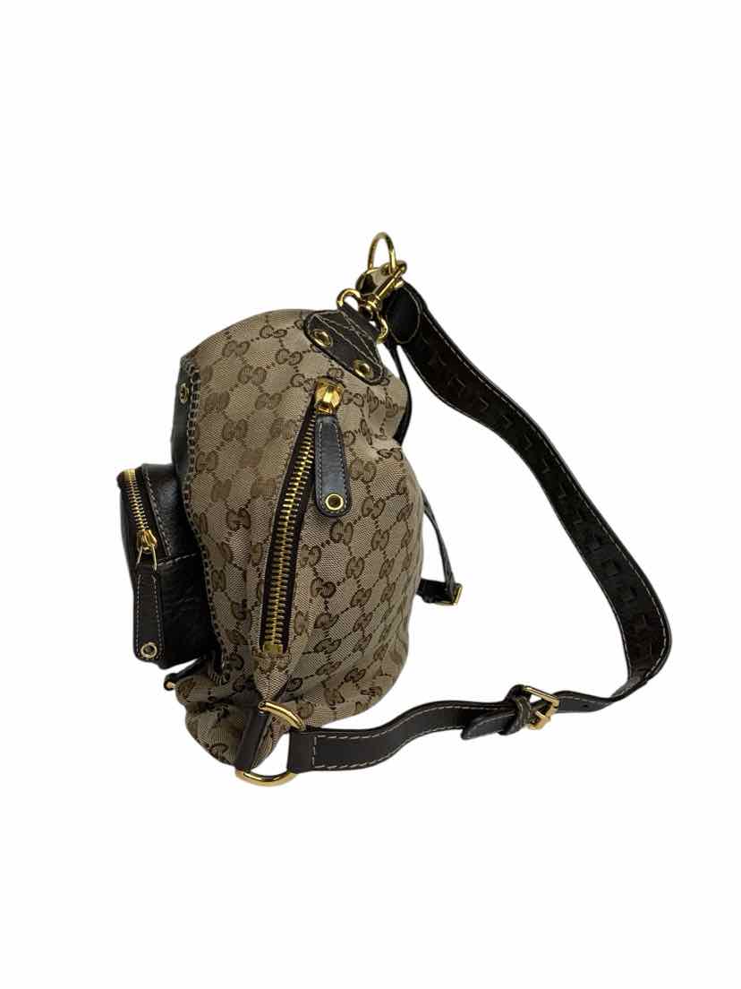 Gucci Monogram Canvas Darwin Convertible BackPack