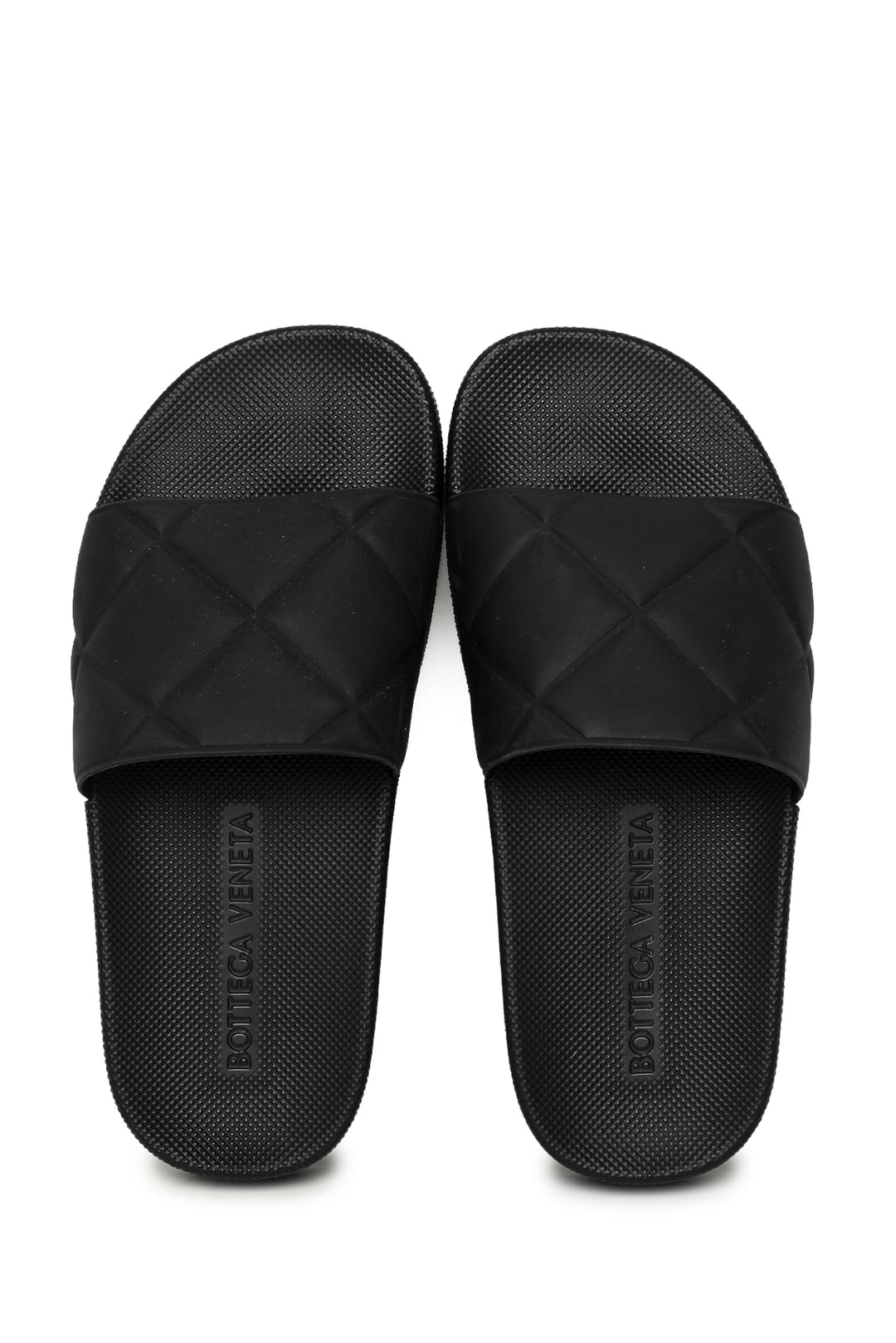 Bottega Veneta Size 35 Quilted Slide Sandals