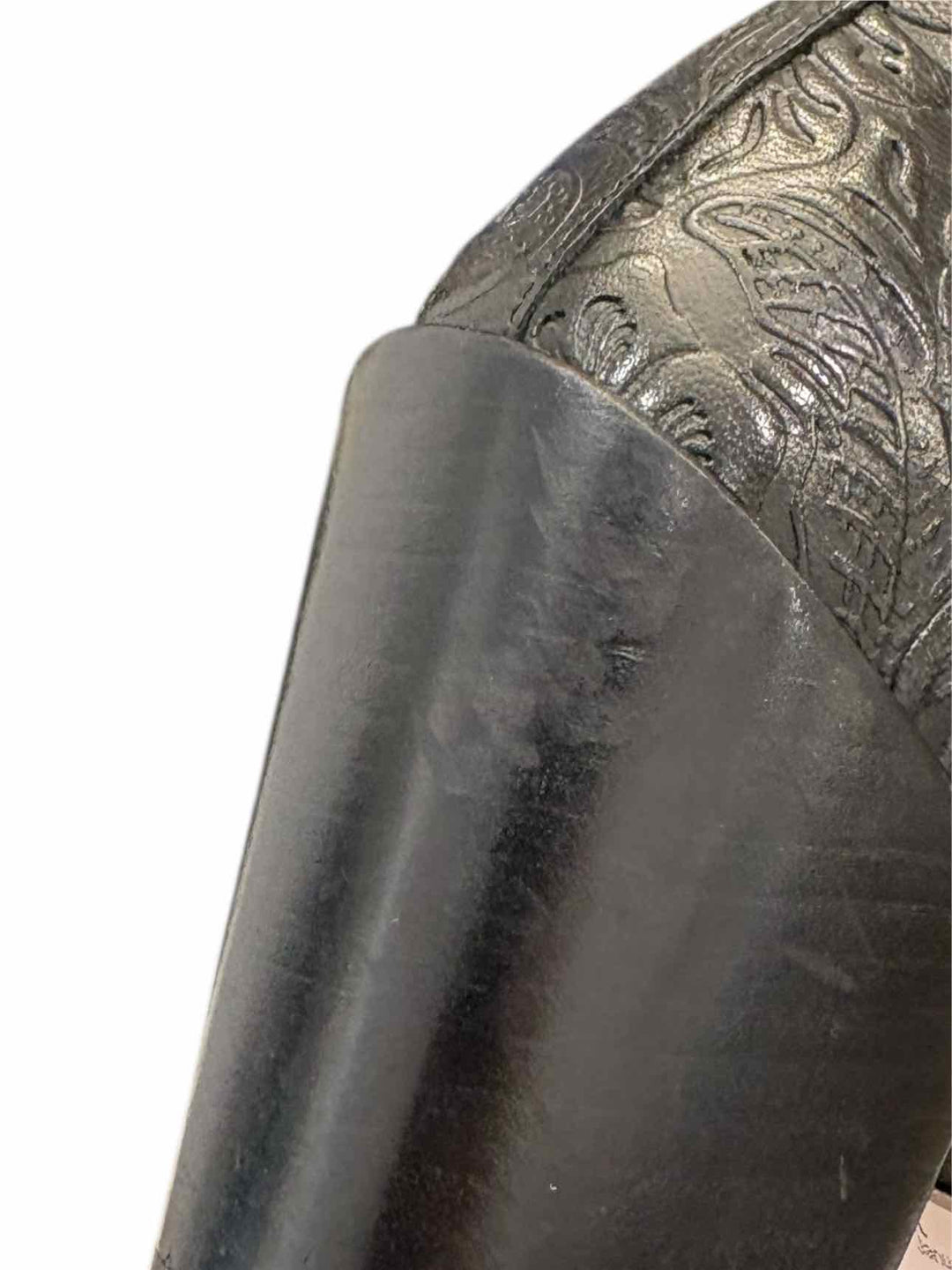 Fluevog Size 7 Western Punk Joan Asymmetrical Ankle Boots