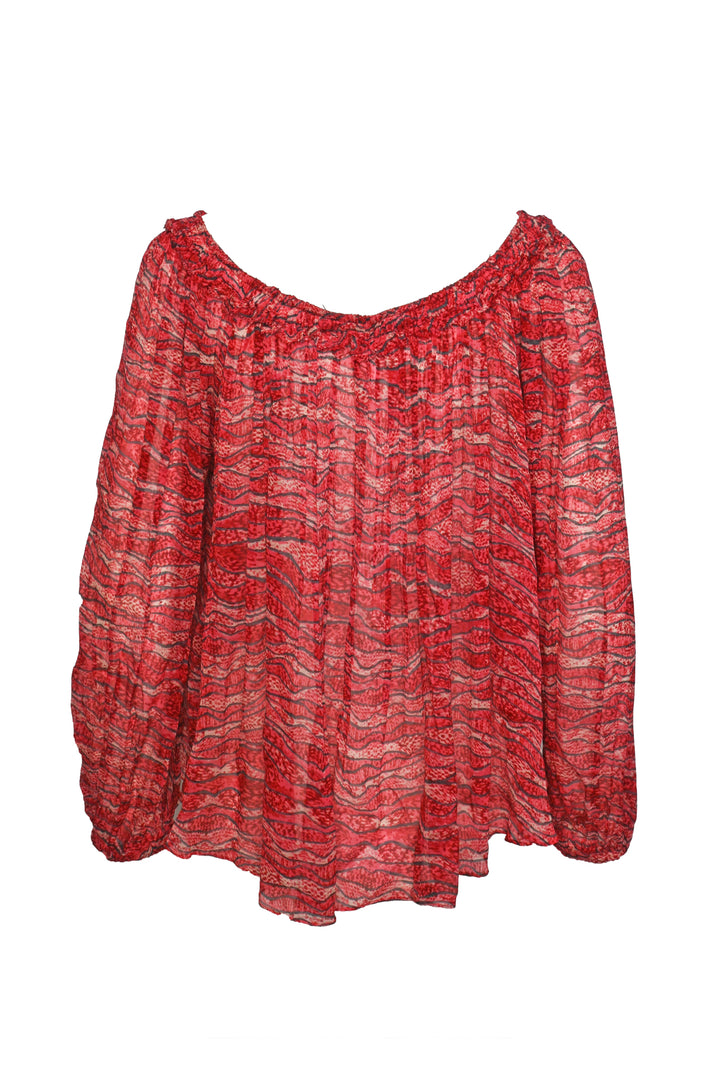 Isabel Marant Etoile Size 6 Vutti Chiffon Tops