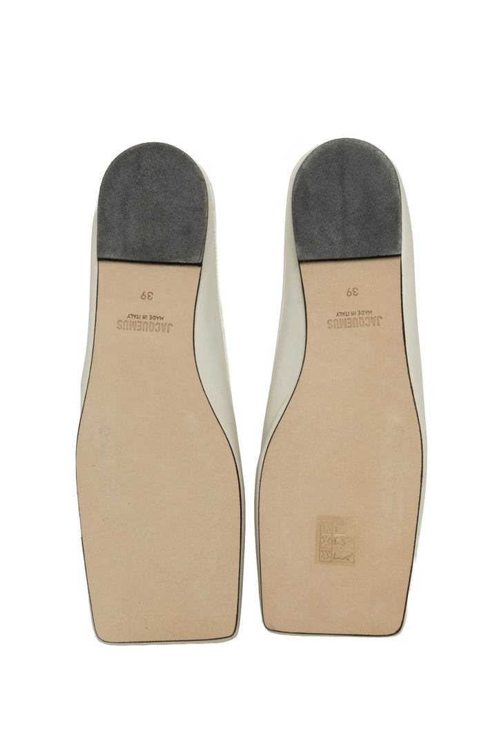 Jacquemus Size 39 Square Toe Flat Ballet Mules