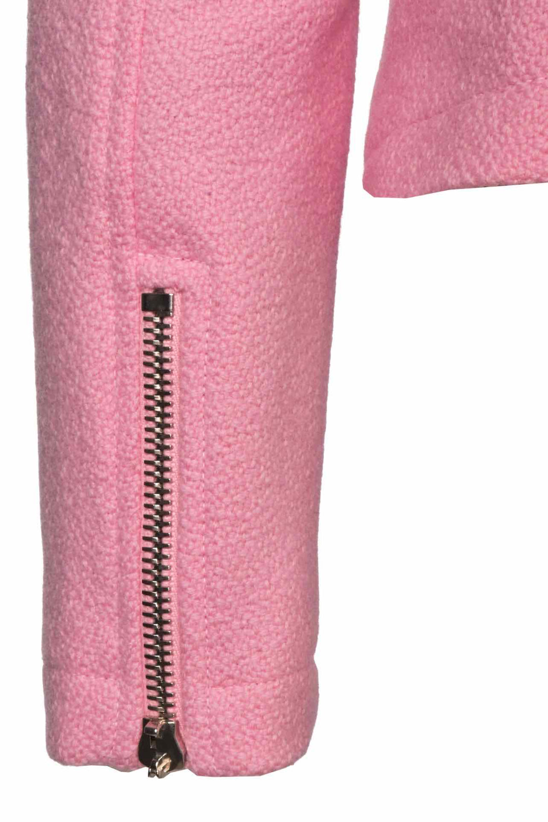 Moschino Couture Size 8 Latteral Boucle Biker Jacket