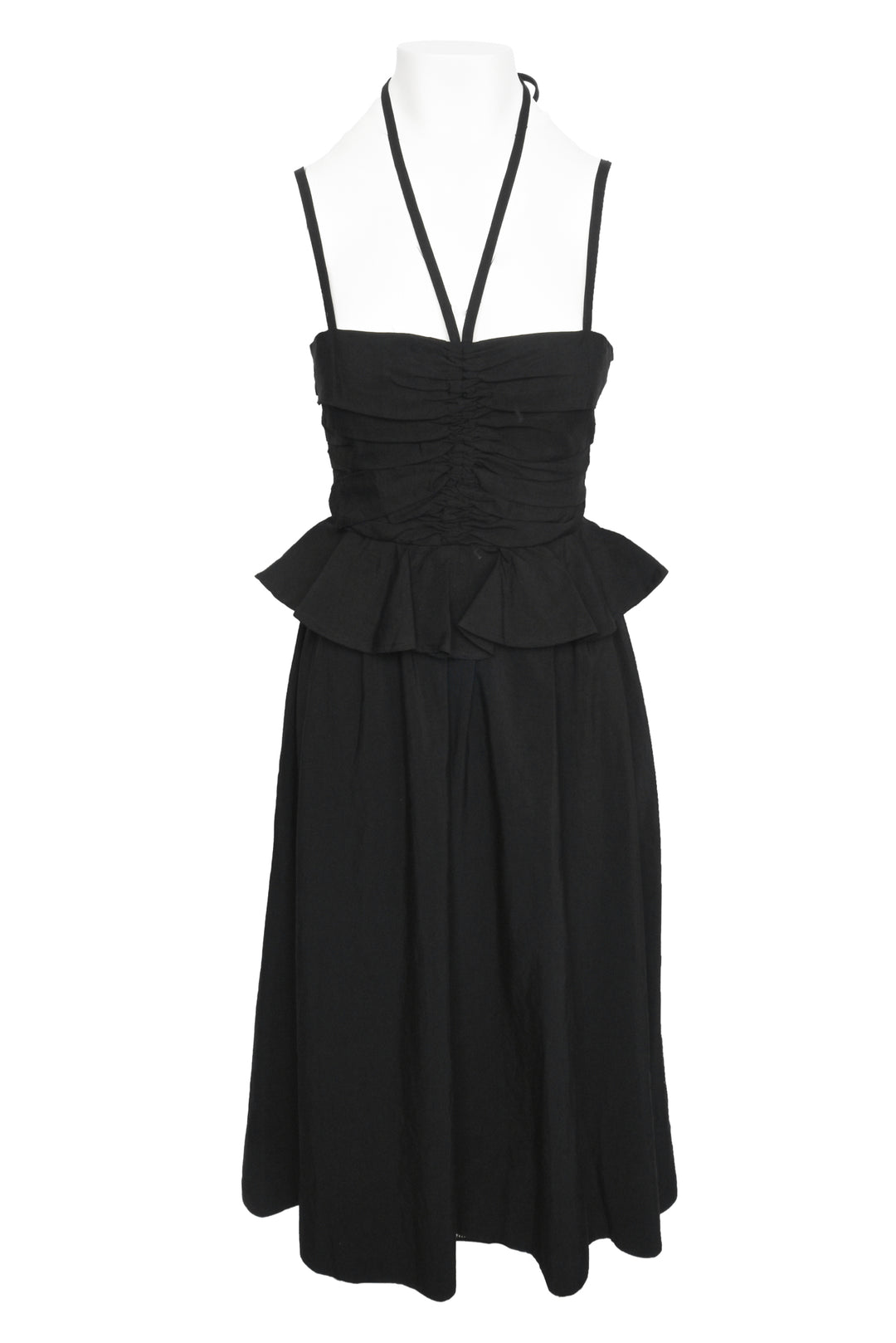 Ulla Johnson Size 2 Anastasia Ruched Midi Dress