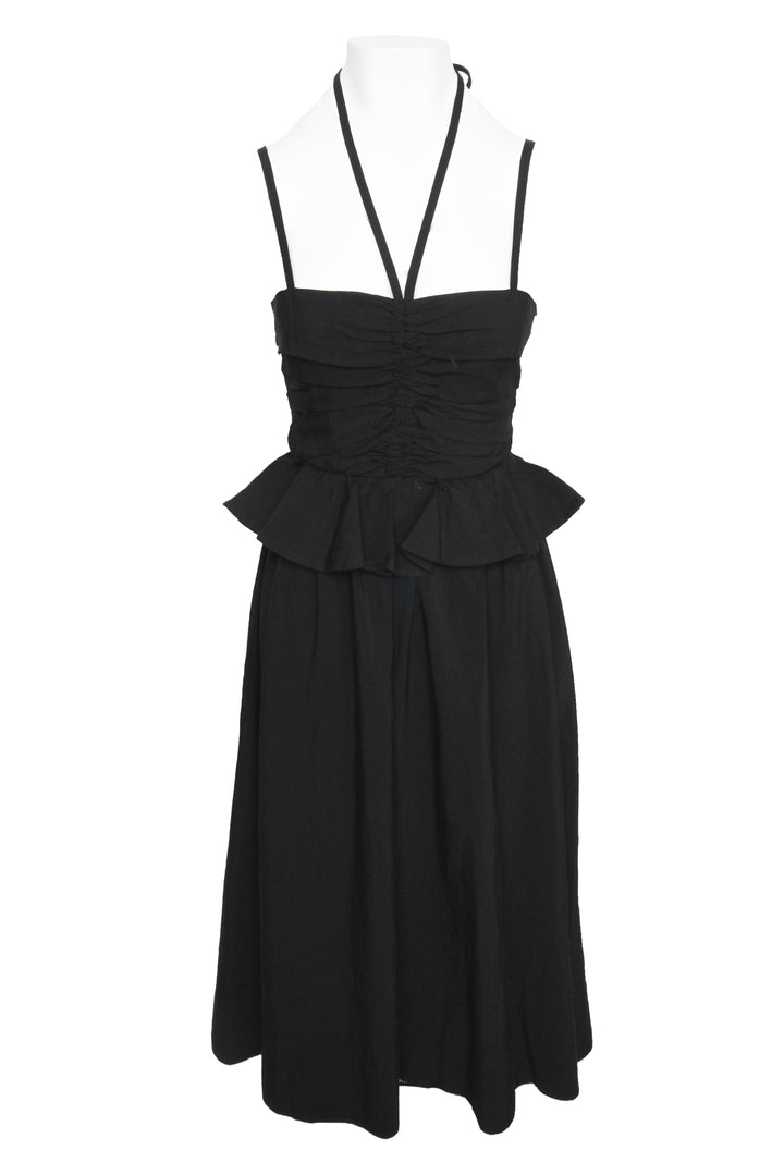 Ulla Johnson Size 2 Anastasia Ruched Midi Dress