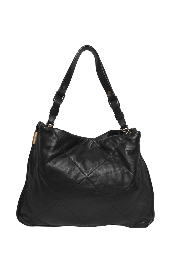 Lanvin Quilted Leather Shoulder Bag