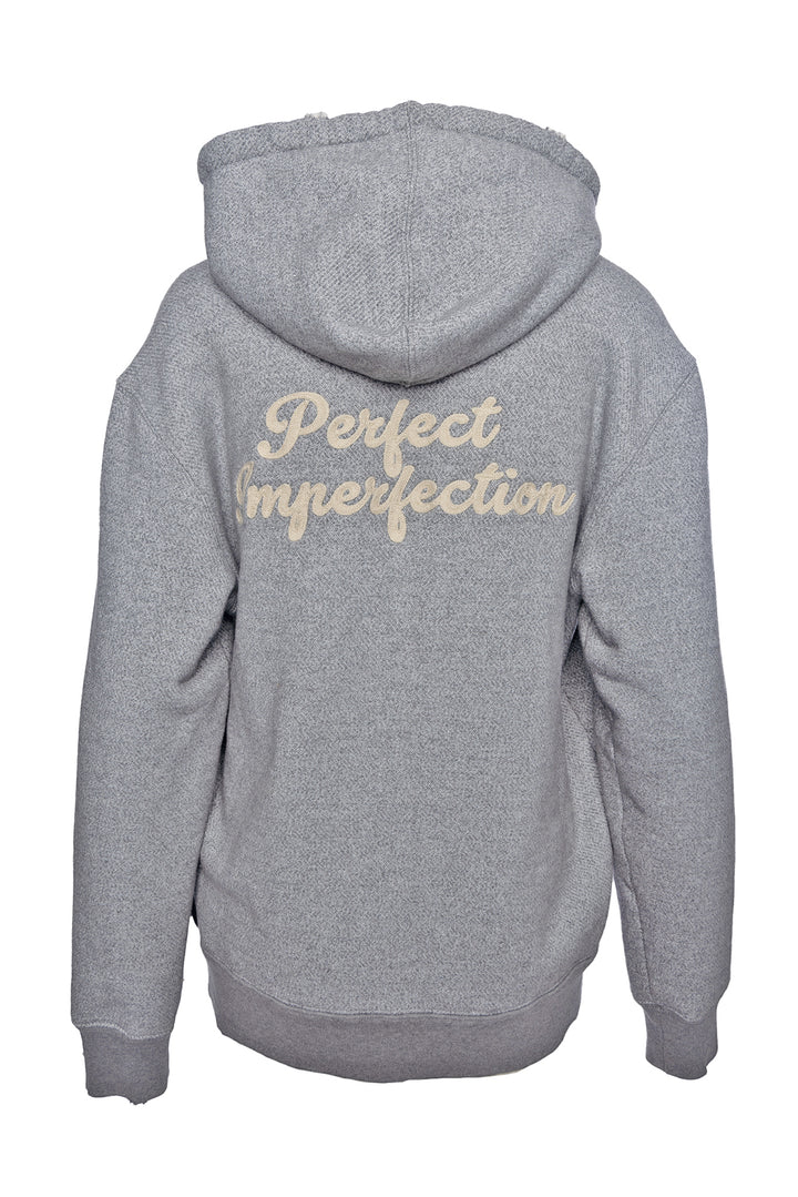 Golden Goose Size M Grey Melange 'Perfect Imperfection' Sweatshirt