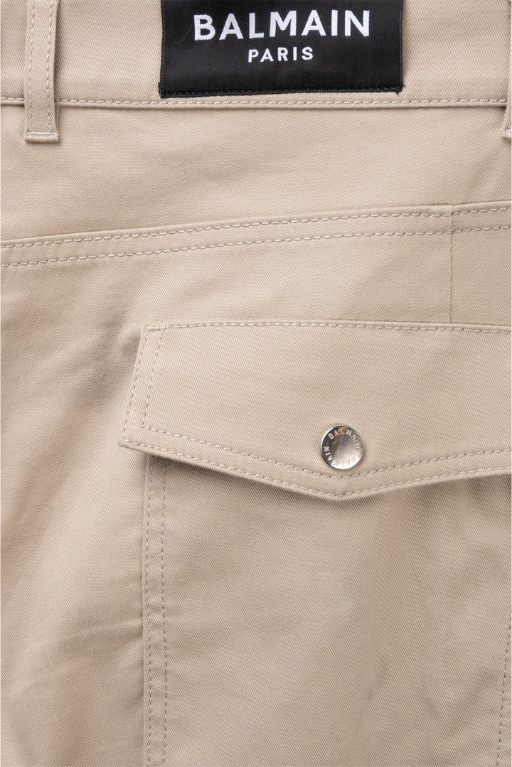 Balmain Size 36 Men's Cotton Cargo Trousers