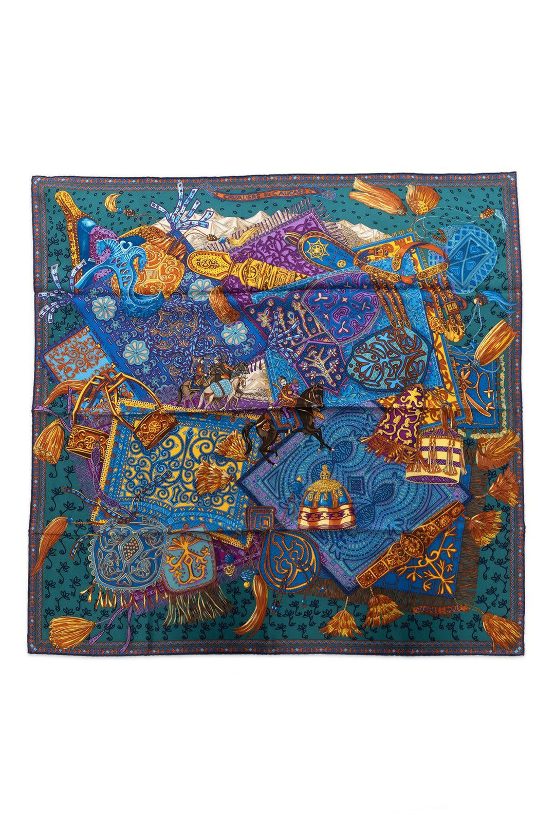 Hermes Silk Scarf