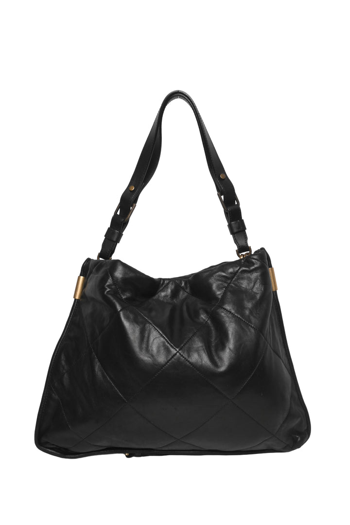 Lanvin Quilted Leather Shoulder Bag