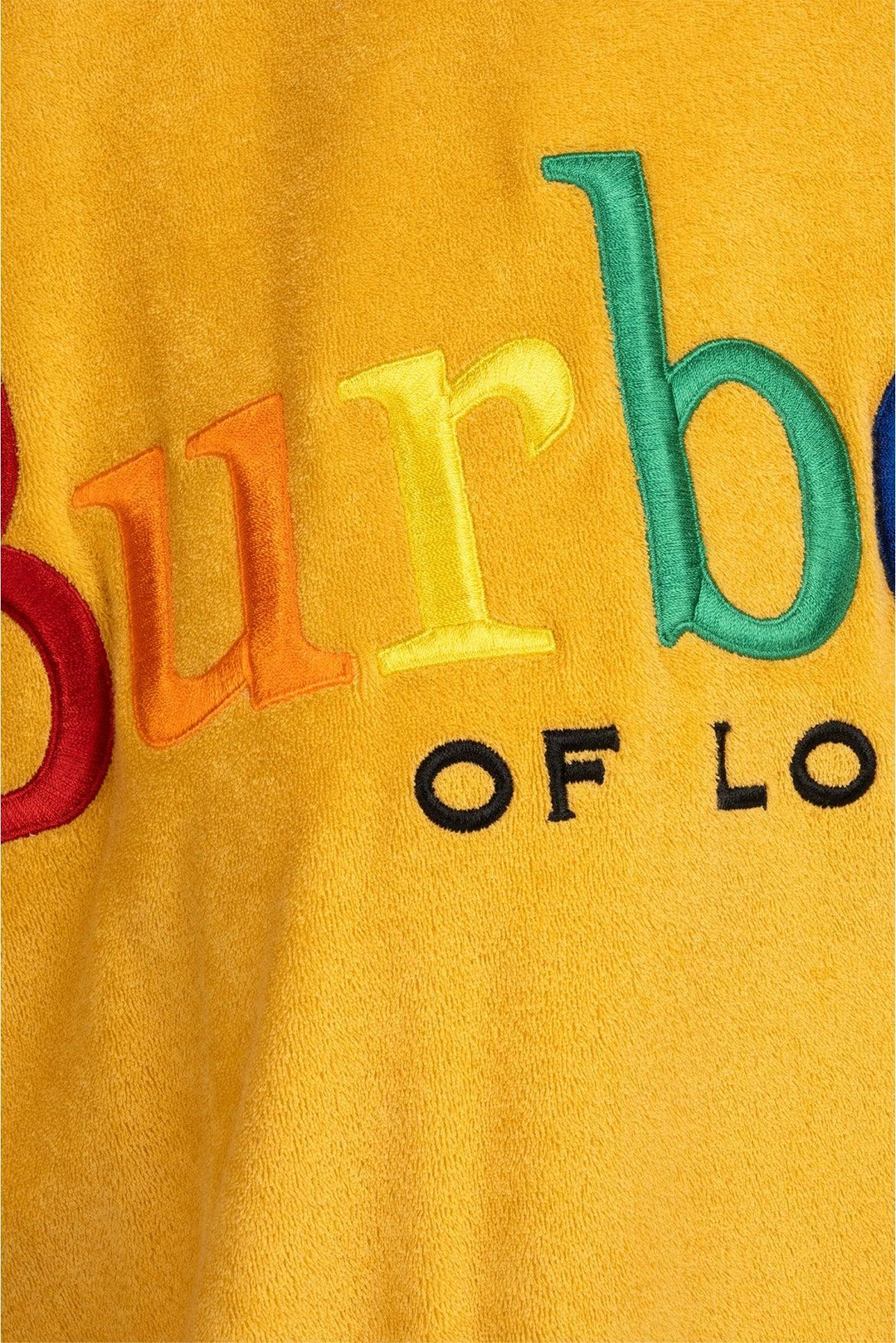 Burberry Size M Men's Logo Towel T-shirt