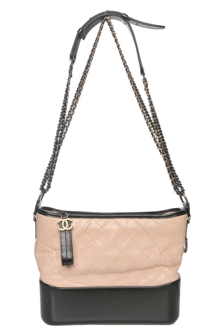 Chanel 2018-2019 Aged Calfskin Medium Gabrielle Hobo