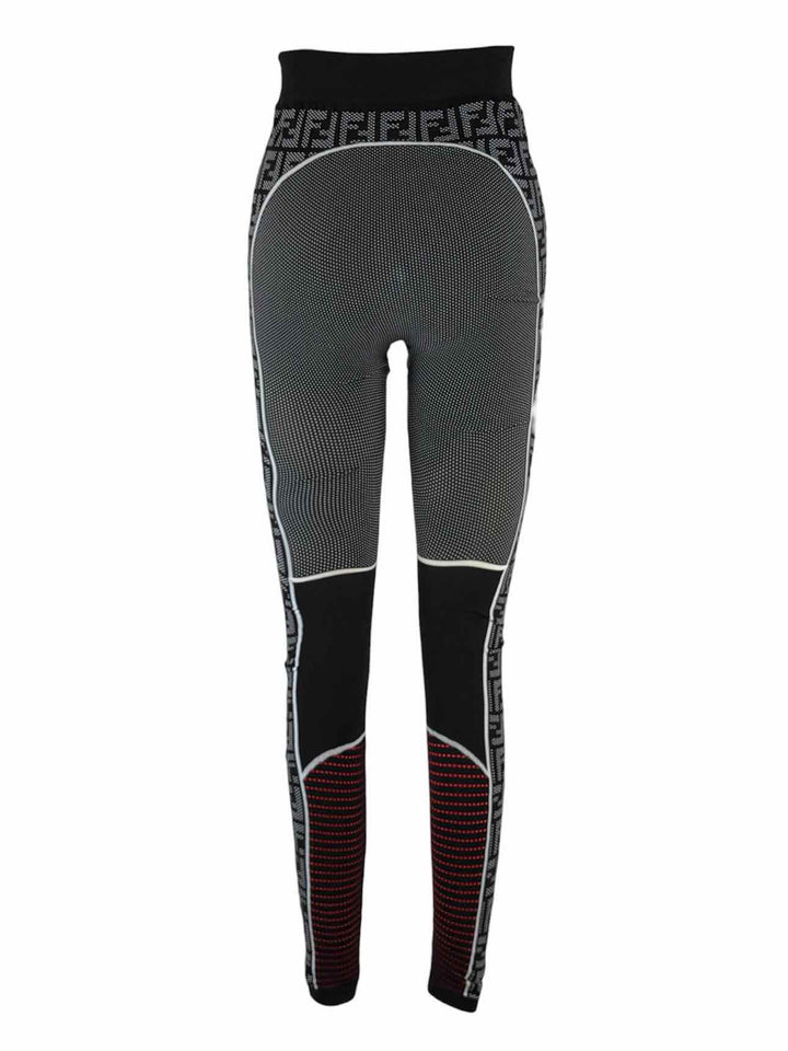 Fendi Size S/M FF Zucca Pattern Leggings