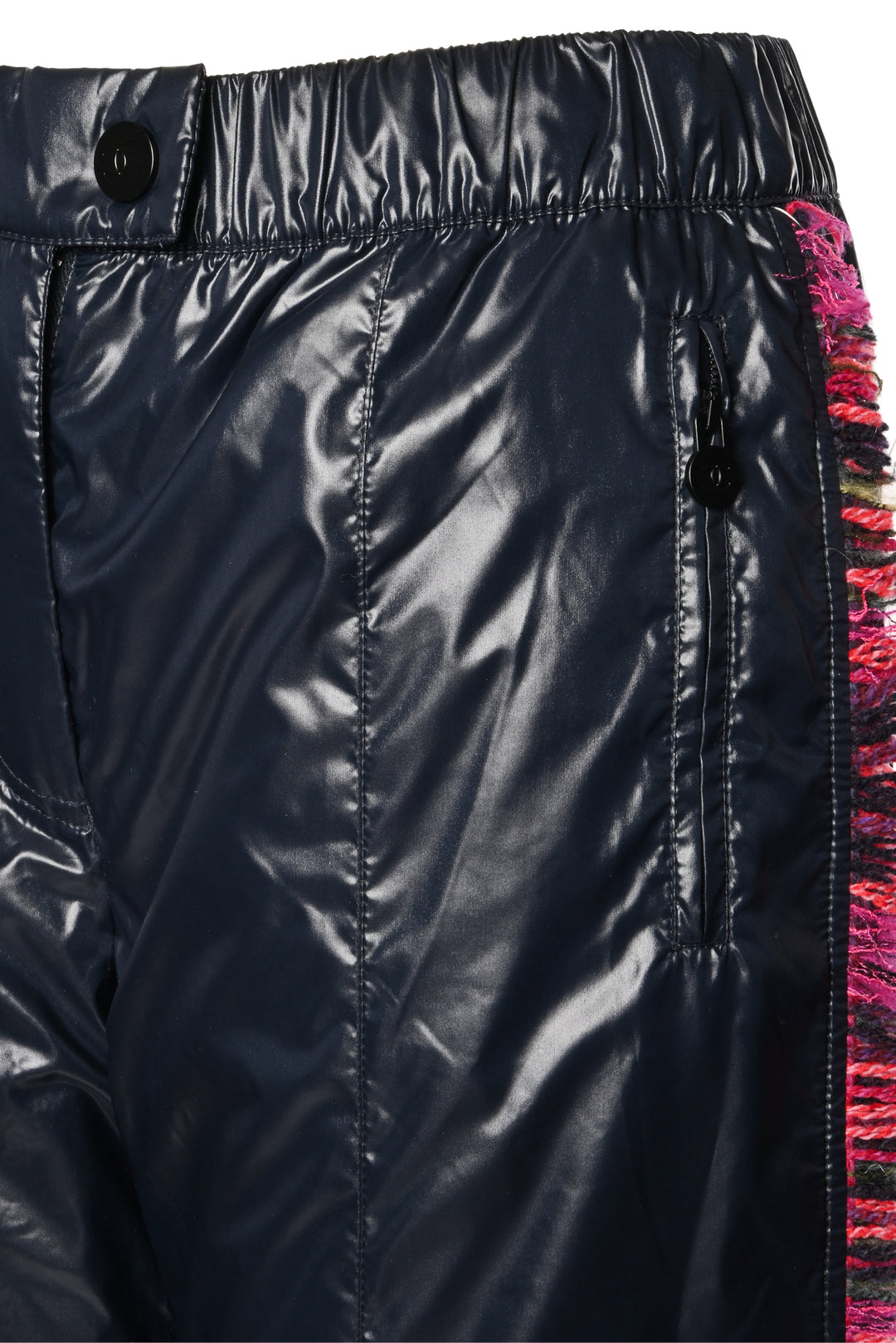 Chanel Size 36 Fringe Trim Padded Joggers