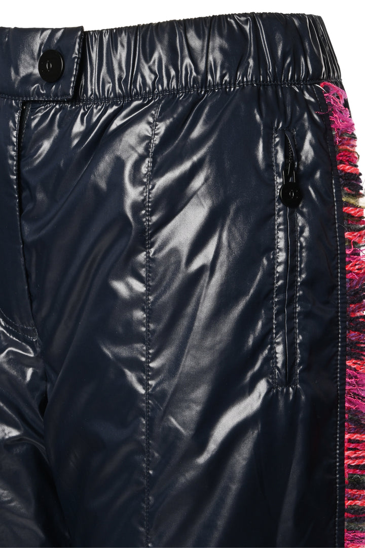 Chanel Size 36 Fringe Trim Padded Joggers
