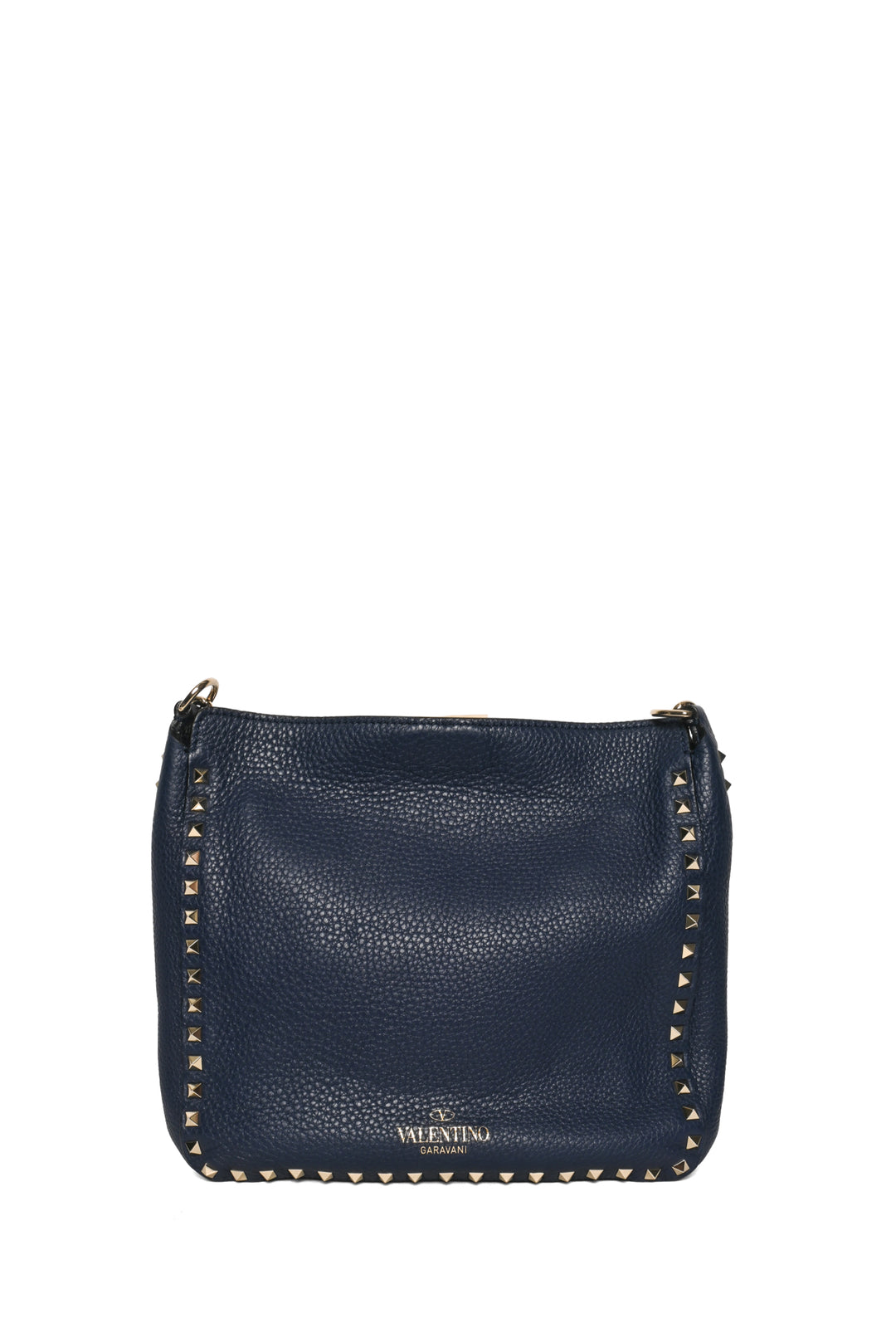 Valentino Rockstud Flip-Lock Messenger Bag