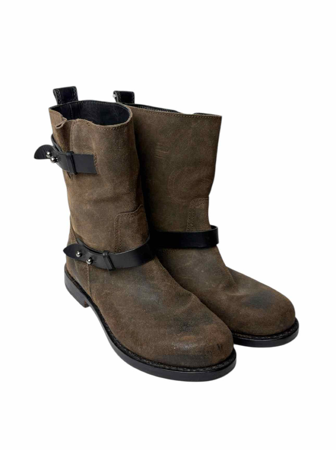 Rag & Bone Size 39 Jonal Leather Moto Boots